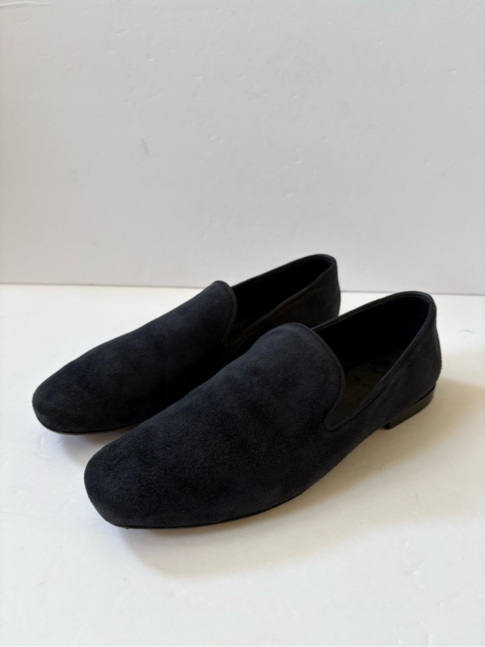 Vince Women Bray Deep Blue Slip-on Loafers Flats Shoes Academia Career Preppy 7